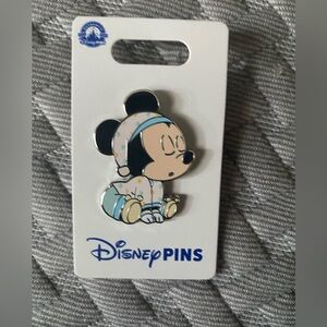 2024 Disney Parks Sleeping Baby Mickey Mouse OE Pin BNWT